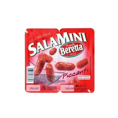 Salamini Beretta with chilli (85gr)