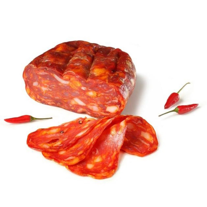 Sliced Spicy Spianata Salame (100gx10 - fresh bag)